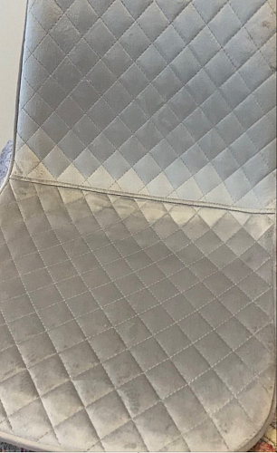 Стул на металлокаркасе Capri голубой фото покупателя 131