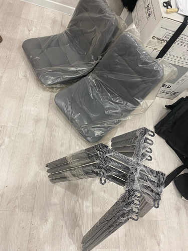 Стул на металлокаркасе Чилли бирюзовый / белый фото покупателя 947