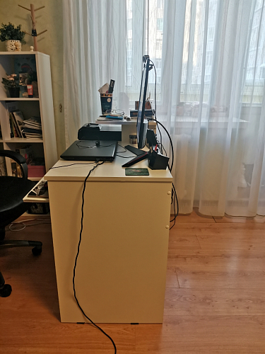 Компьютерный стол Джаз-24 левый дуб сонома фото покупателя 28