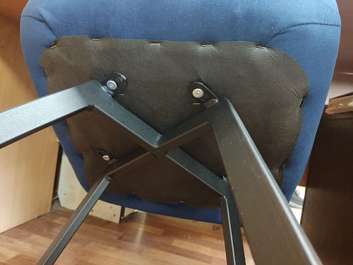 Стул Чилли 2 темно-серый  / черный фото покупателя 738