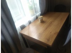 Стол Оригон сонома / черный матовый фото покупателя 14