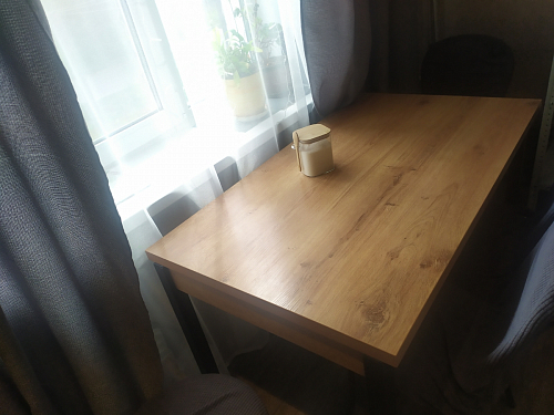 Стол Оригон навара / черный матовый фото покупателя 14