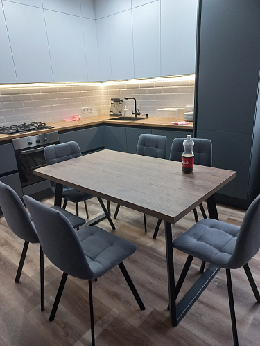 Стул на металлокаркасе Чилли бежевый / белый каркас фото покупателя 1034