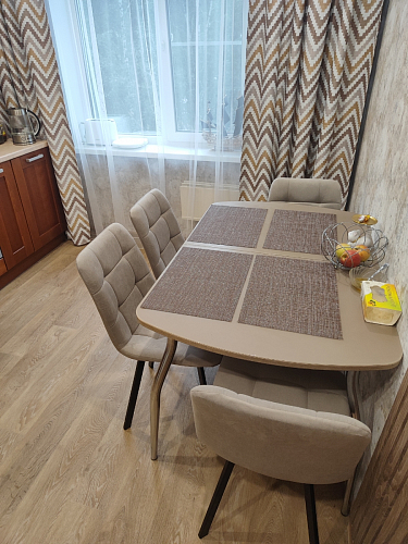 Стул на металлокаркасе Чилли зеленый / белый каркас фото покупателя 556