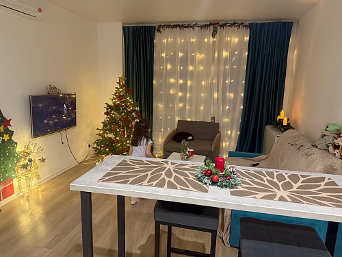 Барная стойка Дилан Лофт 120х60х90 бетон фото покупателя 166