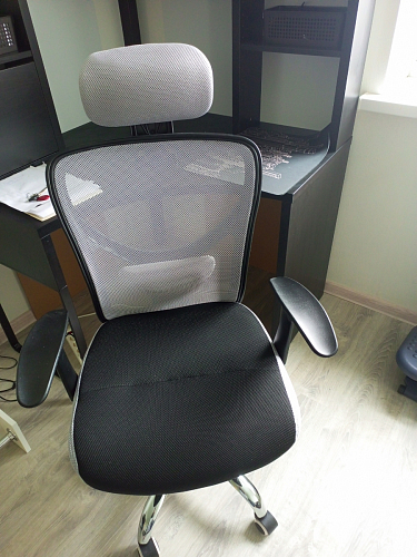 Компьютерное кресло Lody 1 фиолетовое / черное фото покупателя 11