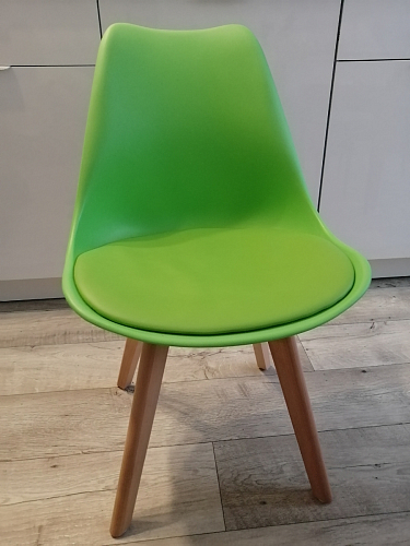 Деревянный стул Bonuss green / grey фото покупателя 12