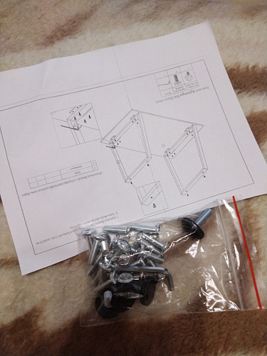 Стол раскладной Лота Лофт 120 25 мм юта / черный матовый фото покупателя 527