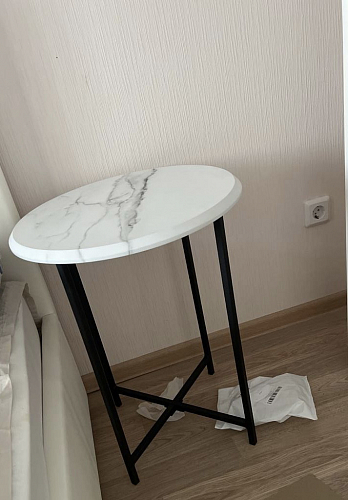 Журнальный столик Грейс орех кантри / черный фото покупателя 13