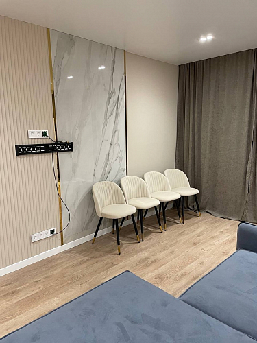 Стул на металлокаркасе Gabi gray / black фото покупателя 510