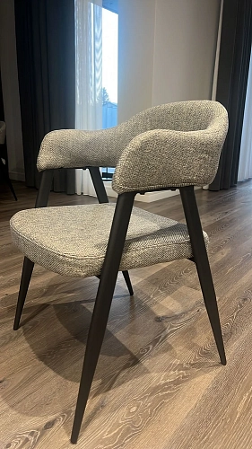 Стул на металлокаркасе Twin brown / black фото покупателя 19