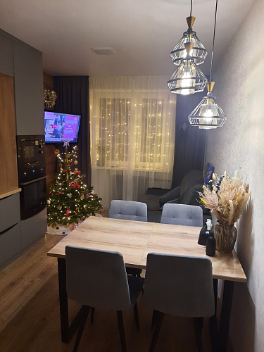 Деревянный стол Лота Лофт 120х75 белый матовый / дуб крафт золотой фото покупателя 502