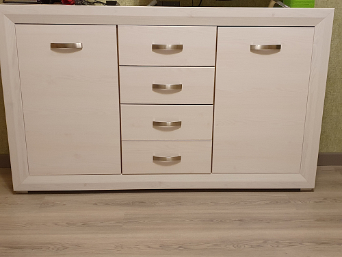 Комод Мальта KOM2D4S лиственница сибирская / орех лион фото покупателя 1