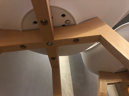 Деревянный стул Bonuss black / black фото покупателя 90