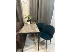 Стул на металлокаркасе Gabi green / black фото покупателя 187