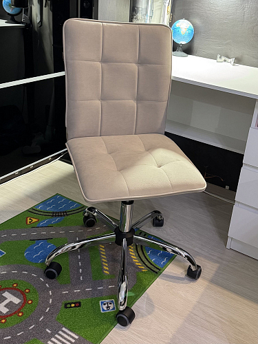 Компьютерное кресло One флок серый 29 фото покупателя 1