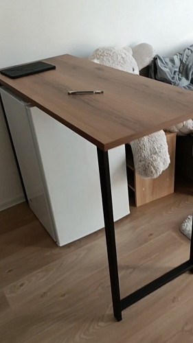 Барная стойка Дилан Лофт 120х60х90 бетон фото покупателя 40