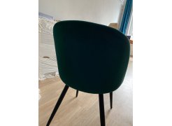 Стул на металлокаркасе Gabi green / black фото покупателя 592