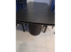 Керамический стол Готланд 180(240)х90х79 вяз скандинавский / золото фото покупателя 14