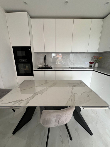 Керамический стол Ливи 140(200)х80х78 carla larkin / дуб монтана фото покупателя 32