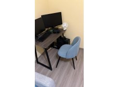 Стул на металлокаркасе Gabi gray / black фото покупателя 174