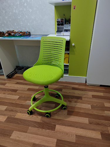 Компьютерное кресло Kiddy ткань серый фото покупателя 38