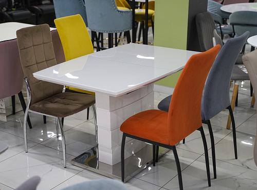 Стол раскладной Arika 120 белый из шоурума 1