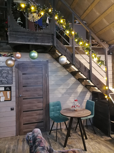 Стул на металлокаркасе Чилли черный / зеленый фото покупателя 1101