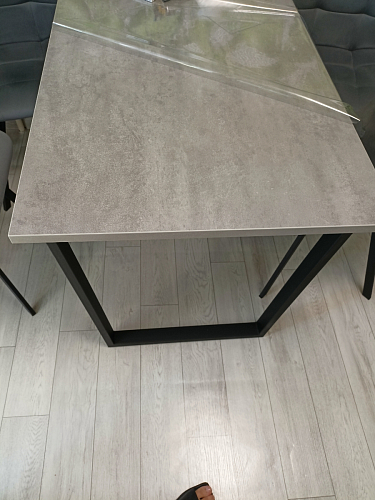 Деревянный стол Лота Лофт 120x75 дуб крафт табачный / черный матовый фото покупателя 579