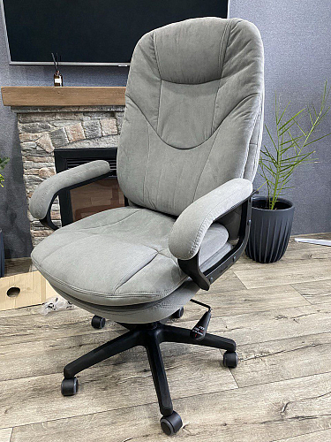 Компьютерное кресло Comfort Lux/Комфорт Люкс серый фото покупателя 41