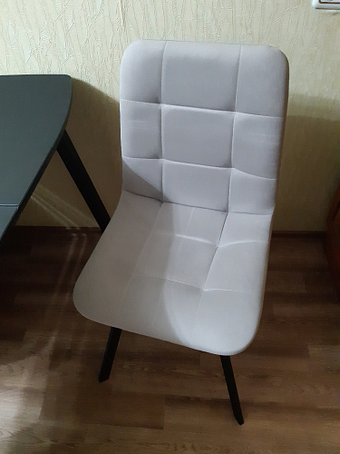 Стул Чилли 2 темно-серый  / черный фото покупателя 1350