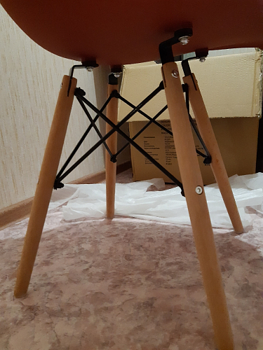 Стул Eames PC-015 белый фото покупателя 161