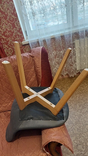 Деревянный стул Filip green / wood фото покупателя 2