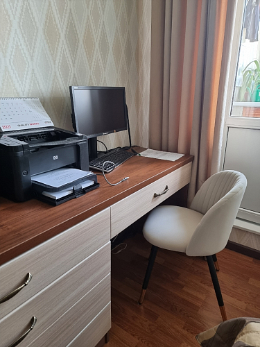 Стул на металлокаркасе Gabi 1 light purple / black фото покупателя 990