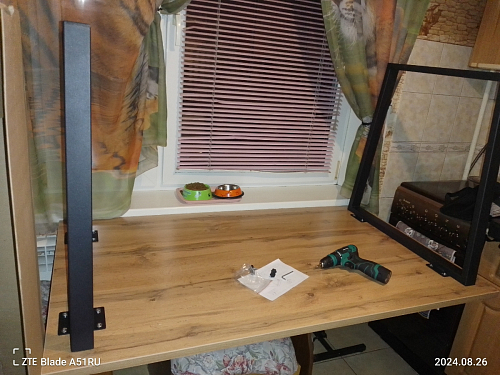 Деревянный стол Лота Лофт 140х80 дуб крафт табачный / черный матовый фото покупателя 445