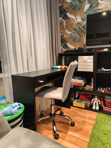 Компьютерное кресло One/Ван флок молочный 4 фото покупателя 110