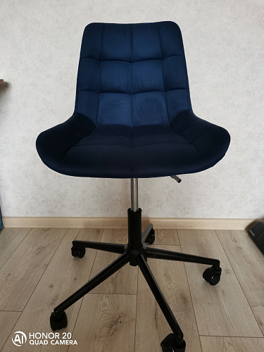 Компьютерное кресло Честер кирпичный / черный фото покупателя 6