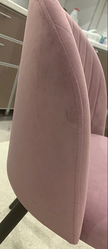 Стул на металлокаркасе Gabi wine red / black фото покупателя 171