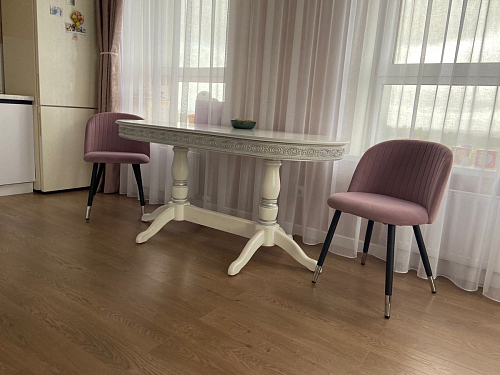 Стул на металлокаркасе Gabi wine red / black фото покупателя 270