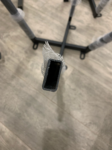 Стул на металлокаркасе Чилли черный / зеленый фото покупателя 1056