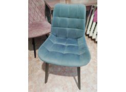 Стул на металлокаркасе Челси серый 02 / черный фото покупателя 187