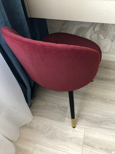 Стул на металлокаркасе Gabi green / black / silver фото покупателя 269