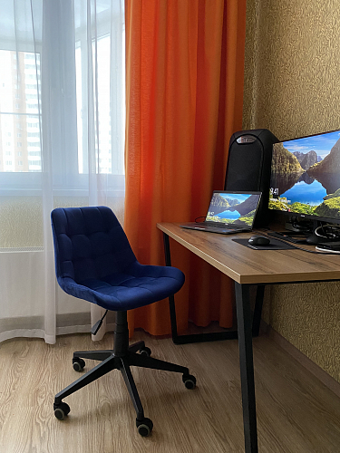 Кресло Келми 1 / AV 245 белый каркас зеленый велюр (velutto 30) фото покупателя 47