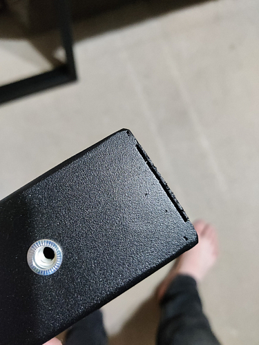 Стол Лота Лофт 140 25 мм черный матовый / бетон фото покупателя 379