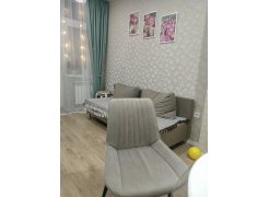 Стул на металлокаркасе Седа К крутящийся светло-серый  / белый фото покупателя 50