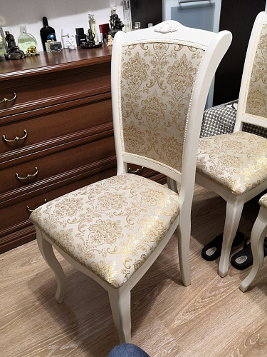 Деревянный стул Луиджи молочный / бежевый фото покупателя 17