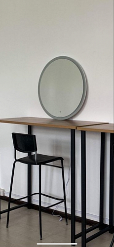 Барная стойка Дилан Лофт 120х60х110 бетон фото покупателя 28