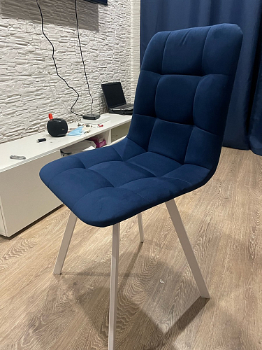 Стул на металлокаркасе Чилли бирюзовый / черный фото покупателя 1202