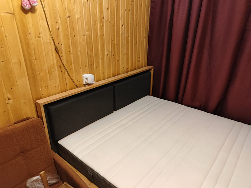 Двуспальная кровать Клауд 160х200 парящая дуб крафт золотой / антрацит фото покупателя 291