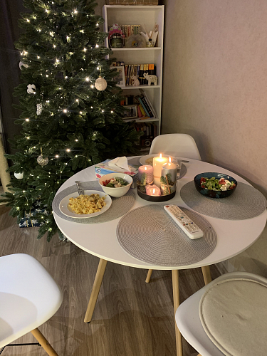 Деревянный стол Skandi 80 белый фото покупателя 19